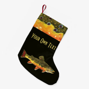 Brook Trout Vist Kleine Kerstsok