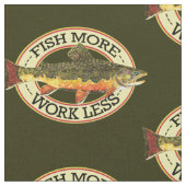 Brook Trout Vist Stof (Close Up)