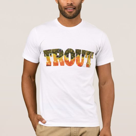 Brook Trout Vist T-shirt (Voorkant)