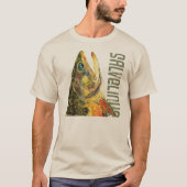 Brook Trout Vist T-shirt (Voorkant)