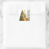 Brook Trout Vist Vierkante Sticker (Tas)