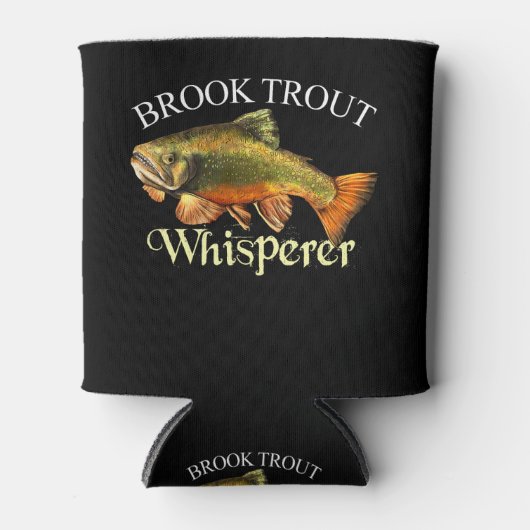 Brook Trout Whisperer Dark Blikjeskoeler (Voorkant)