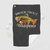 Brook Trout Whisperer Dark Vist handdoek (Insitu)