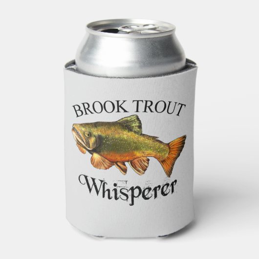 Brook Trout Whisperer Light Blikjeskoeler (Blikje Voorkant)