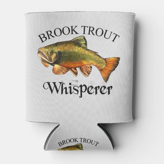 Brook Trout Whisperer Light Blikjeskoeler (Voorkant)