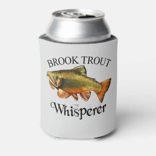 Brook Trout Whisperer Light Blikjeskoeler (Blikje Achterkant)