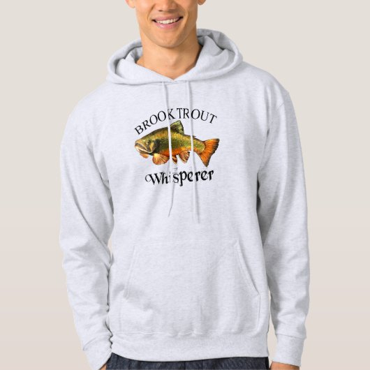 Brook Trout Whisperer Light Hoodie (Voorkant)