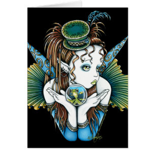 "Brooke" Pet Fish Couture Fairy Art Card