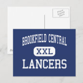 Brookfield Central - Lancers - High - Brookfield Briefkaart (Voorkant / Achterkant)