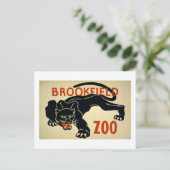 Brookfield-Panther Briefkaart (Staand voorkant)