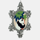  "Brookfield Zoo" aangepast monogram ornament (Links)