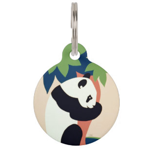  "Brookfield Zoo" aangepaste labels voor huisdiere Huisdierpenning