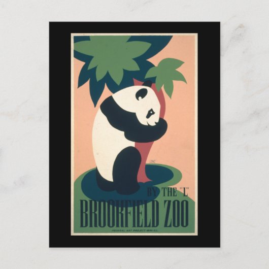 Brookfield Zoo Briefkaart (Voorkant)