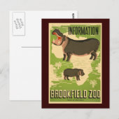 Brookfield Zoo Briefkaart (Voorkant / Achterkant)