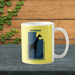 Brookfield Zoo Chicago Illinois  Giraffe Koffiemok