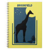 Brookfield Zoo Chicago Illinois  Giraffe Notitieboek (Voorkant)