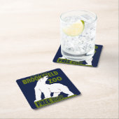 Brookfield Zoo, Federal Art Program Poster 1936 Kartonnen Onderzetters (Insitu)