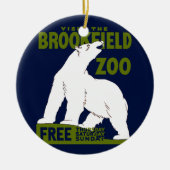 Brookfield Zoo, Federal Art Program Poster 1936 Keramisch Ornament (Voorkant)