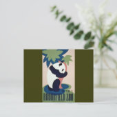 Brookfield Zoo Panda Briefkaart (Staand voorkant)