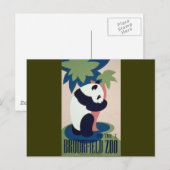 Brookfield Zoo Panda Briefkaart (Voorkant / Achterkant)
