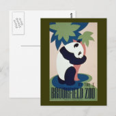 Brookfield Zoo Panda Briefkaart (Voorkant / Achterkant)