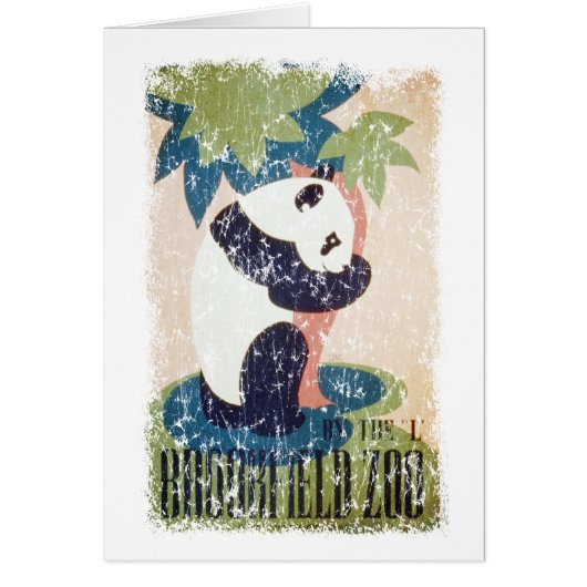 Brookfield Zoo-Panda in nood (Voorkant)