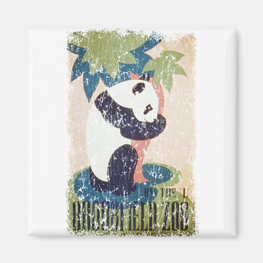 Brookfield Zoo-Panda in nood Magneet (Voorkant)