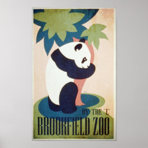 Brookfield Zoo-Panda Poster