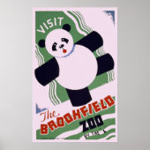 Brookfield Zoo Panda Poster (Voorkant)