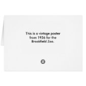 Brookfield Zoo-Panther-noodsituatie (Achterkant Horizontaal)