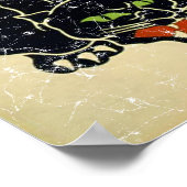 Brookfield Zoo-Panther-noodsituatie Poster (Hoek)