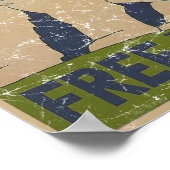 Brookfield Zoo-Polar-Beer met een depressie Poster (Hoek)