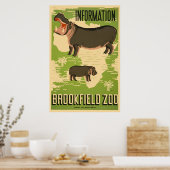 Brookfield Zoo Poster (Keuken)