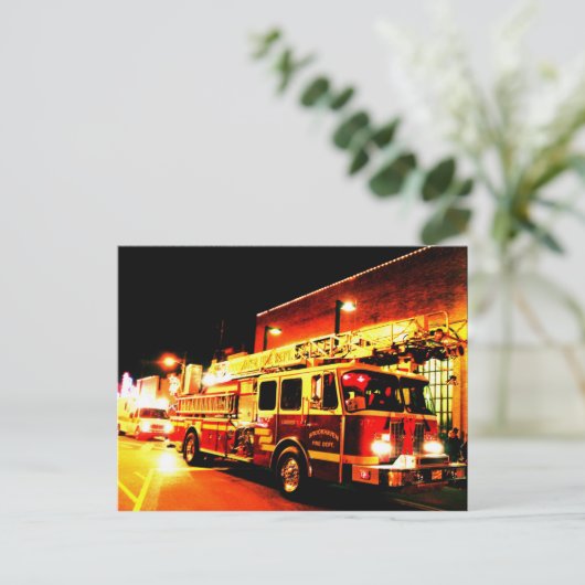 Brookhaven Fire Department Briefkaart (Staand voorkant)
