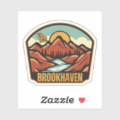 Brookhaven, Georgia Sticker (Vel)