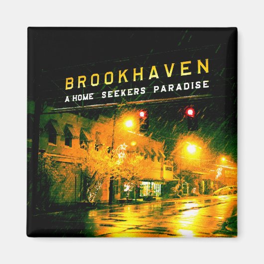 Brookhaven Mississippi magneet (Voorkant)