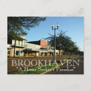 Brookhaven, Mississippi - Paradise bij thuiszoeker Briefkaart