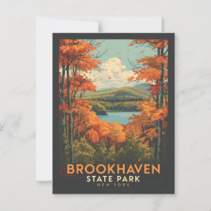Brookhaven State Park - New York Briefkaart
