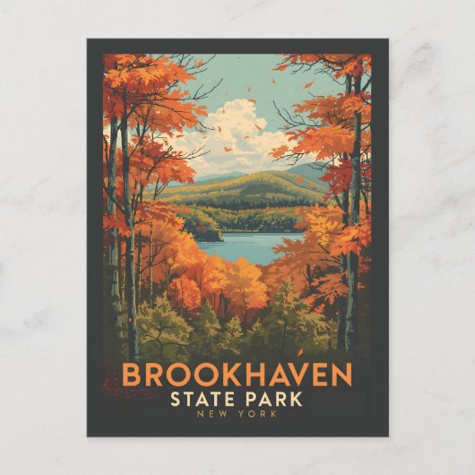  Brookhaven State Park - New York  Briefkaart (Voorkant)
