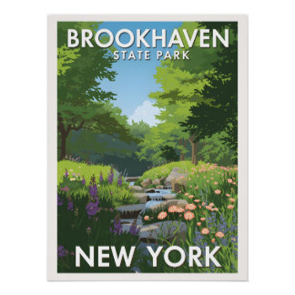 Brookhaven State Park - New York Perfect Poster