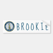 Brookie - NYC Bumpersticker (Voorkant)