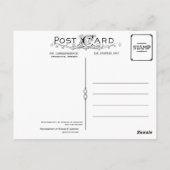 Brookings, briefkaart van Oregon (Achterkant)