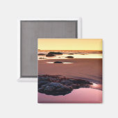 Brookings Harbour Sunset Fine Foto Magneet (Voorkant / Achterkant)