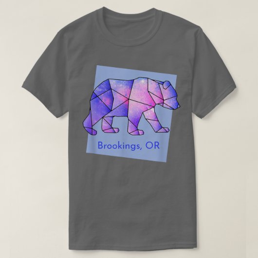 Brookings OF galaxy Beer Abstract Geometrische Ani T-shirt (Design voorkant)