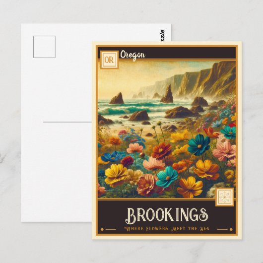 Brookings, Oregon |  Briefkaart (Voorkant / Achterkant)