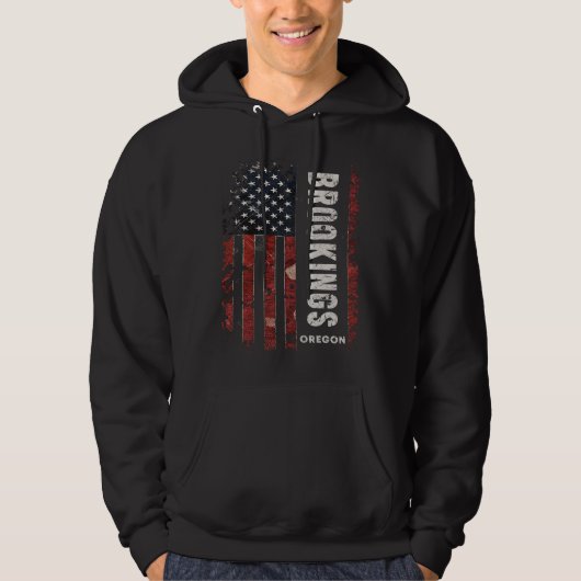 Brookings Oregon Hoodie (Voorkant)