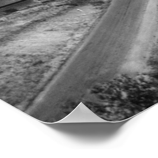 Brookings, oregon Town Uitzicht and Ocean Photogra Poster (Hoek)