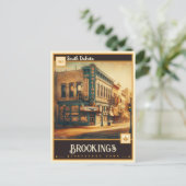 Brookings, South Dakota |  Briefkaart (Staand voorkant)