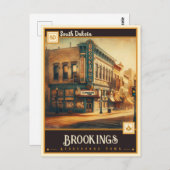 Brookings, South Dakota |  Briefkaart (Voorkant / Achterkant)