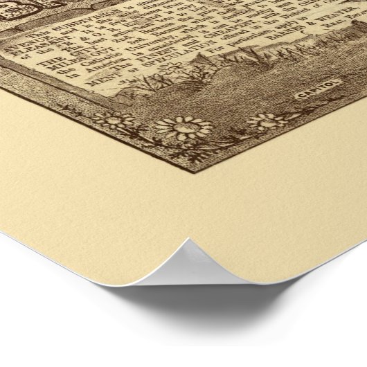 Brookland, DC Panoramic Map - 1895 Poster (Hoek)